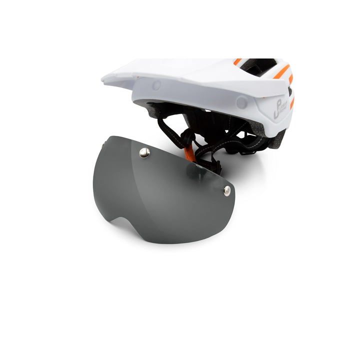 Urban prime casque adulte unisexe, blanc-orange, m up-ac-220003