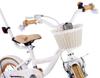 Children's Bicycle Bike For a Girl 12 Inches Basket Guide Wheels Flower Bike Dandelion White Beige Sun Baby