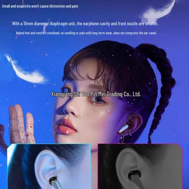 2025 New In-ear Wireless Bluetooth Noise-Cancelling Gaming Headphones with Long Battery Life for Men & Women