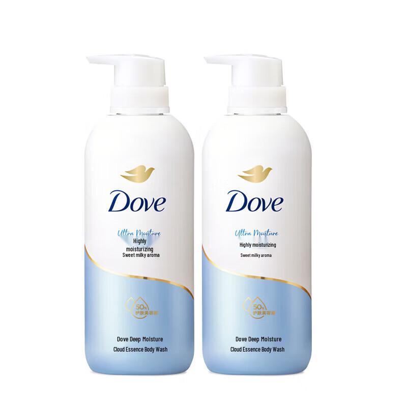 Dove Сладкое Молоко Высокоувлажняющий Гель для Душа Дуо