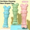 New Cute Bear Shaped Cat and Dog Chew Toys Chew Resistant Grind and Clean Teeth Pet Supplies