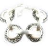 Dolce Vita [F9549] - Silver Gray 'Nora' Designer Bracelet
