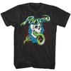 Poison Snake Skull Roses Men's T Shirt Venom Metal Rock Band Concert Tour Merch