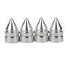 4 Pcs/lot Car Accessories Dust-proof Wheel Tires Valve Caps Motorcycle Cone Shaped for Various Models