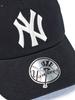 Emelbi Signature Unstrukturierte Baseballkappe Ny (Schwarz)