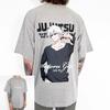 Jujutsu Kaisen Satoru Gojo Anime Mens Short Sleeve Tshirt Summer Cotton Women Graphic Tee Streetwear Casual Fashion Y2k Tops
