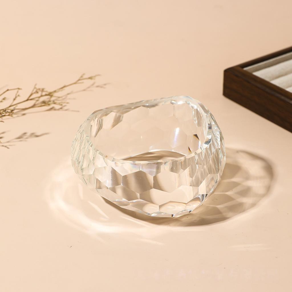 Asymmetric Cutting Geometry Transparent Colorful Resin Acrylic Bangles For Women Bangle Bracelets Charm Thick Simple Jewelry
