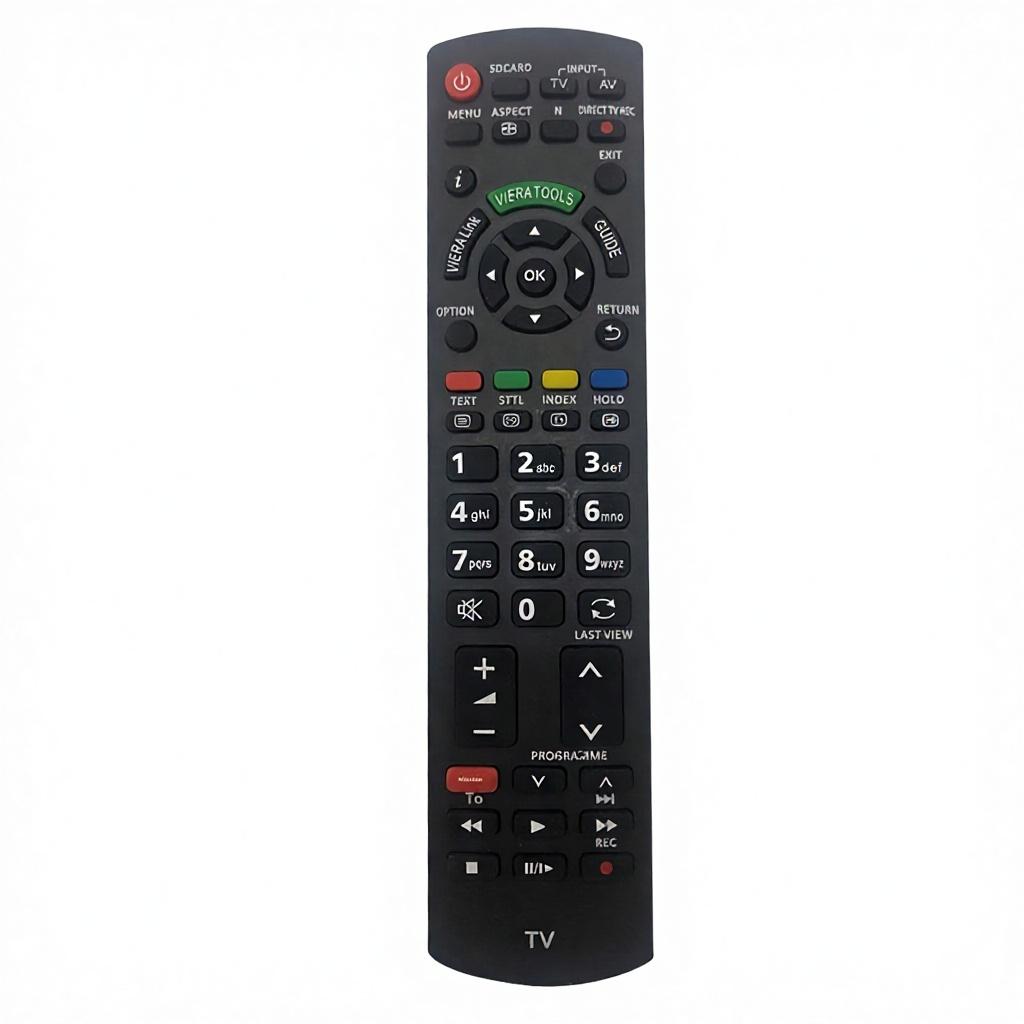 N2QAYB000487 Remote Control with 8-12m Control Distance for PANASONIC Viera TV
