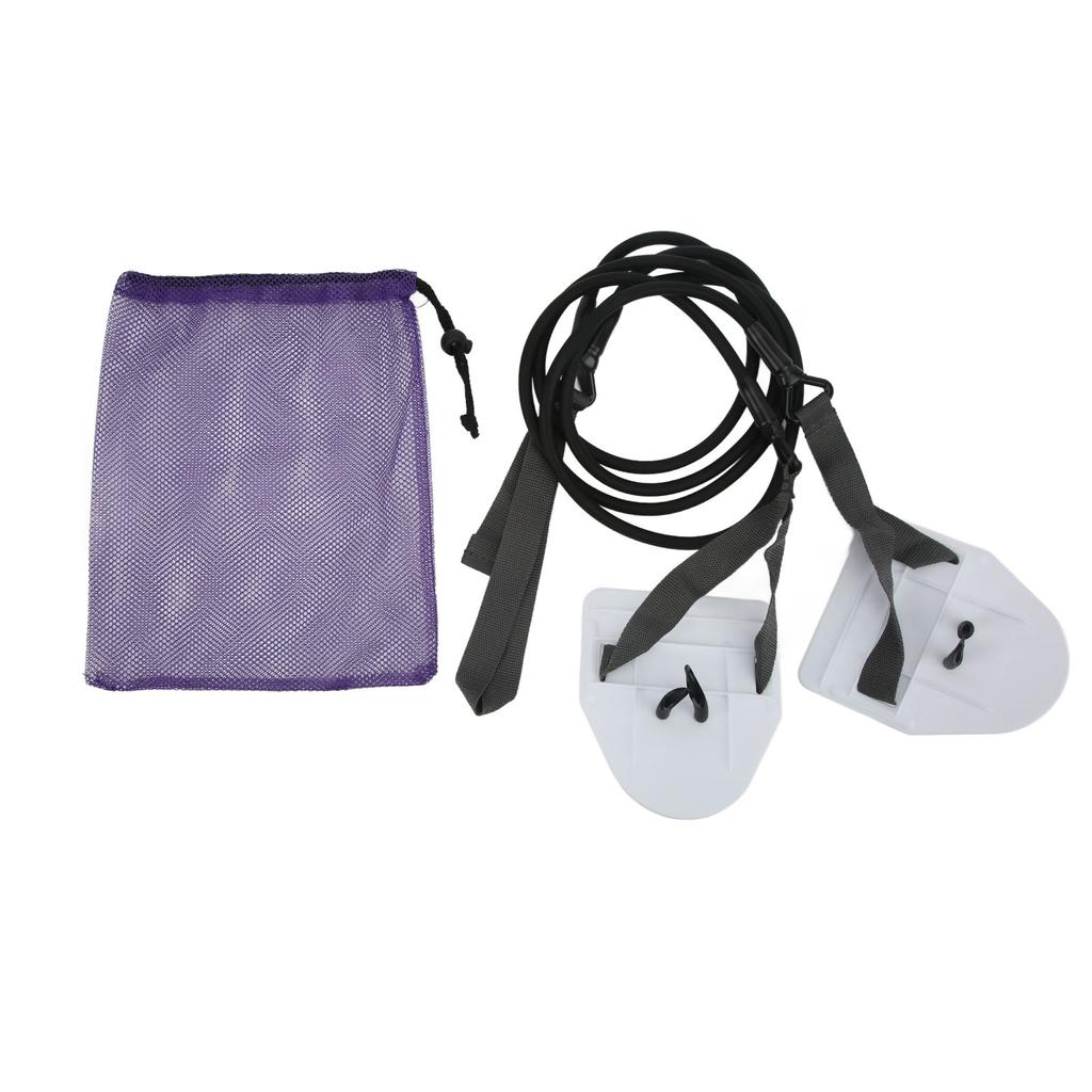 Swimming Arm Strength Resistance Exercise Bands White Elastic Tension Rope for Swimming Training