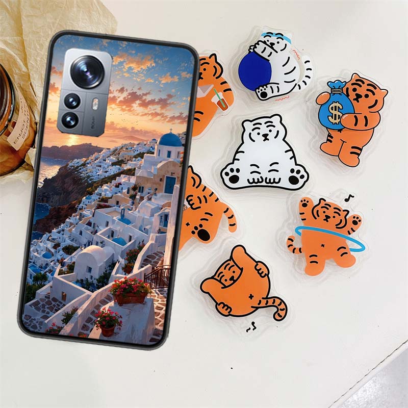 Greece In Summer. Santorini Phone Case For Xiaomi Poco X7 X6 M8 M7 M6 M4 M3 X4 Pro F7 Ultra M5S Mi 14 14T 15 15T 12T 10T Pro 12S