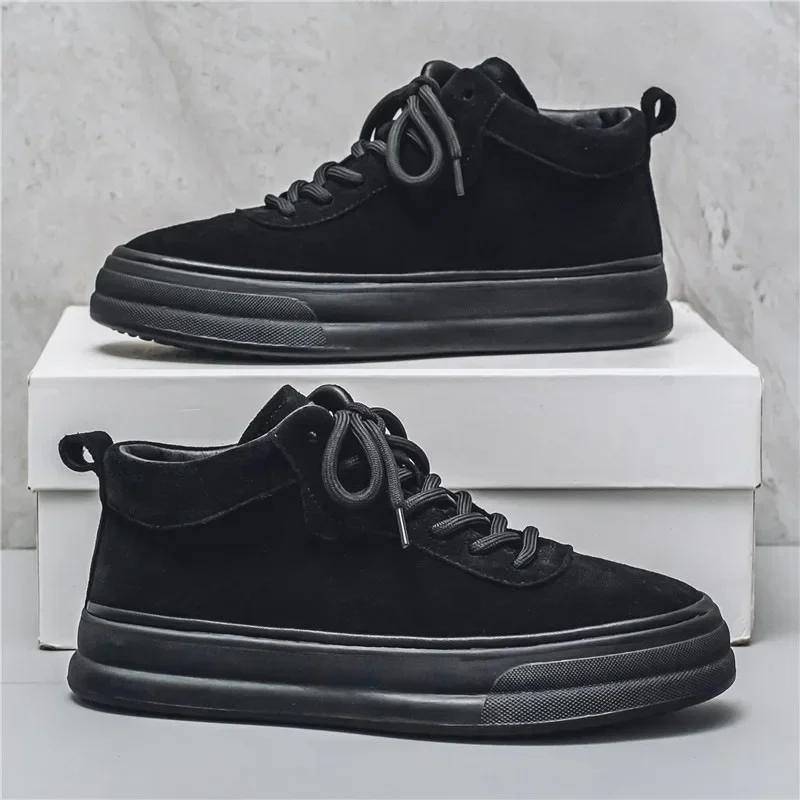 Sneakers da Uomo alla Moda Retro Autunno Comfort Casual Scarpe Sportive Outdoor Antiscivolo Resistenti all'Usura Tennis con Lacci Scarpa da Corsa