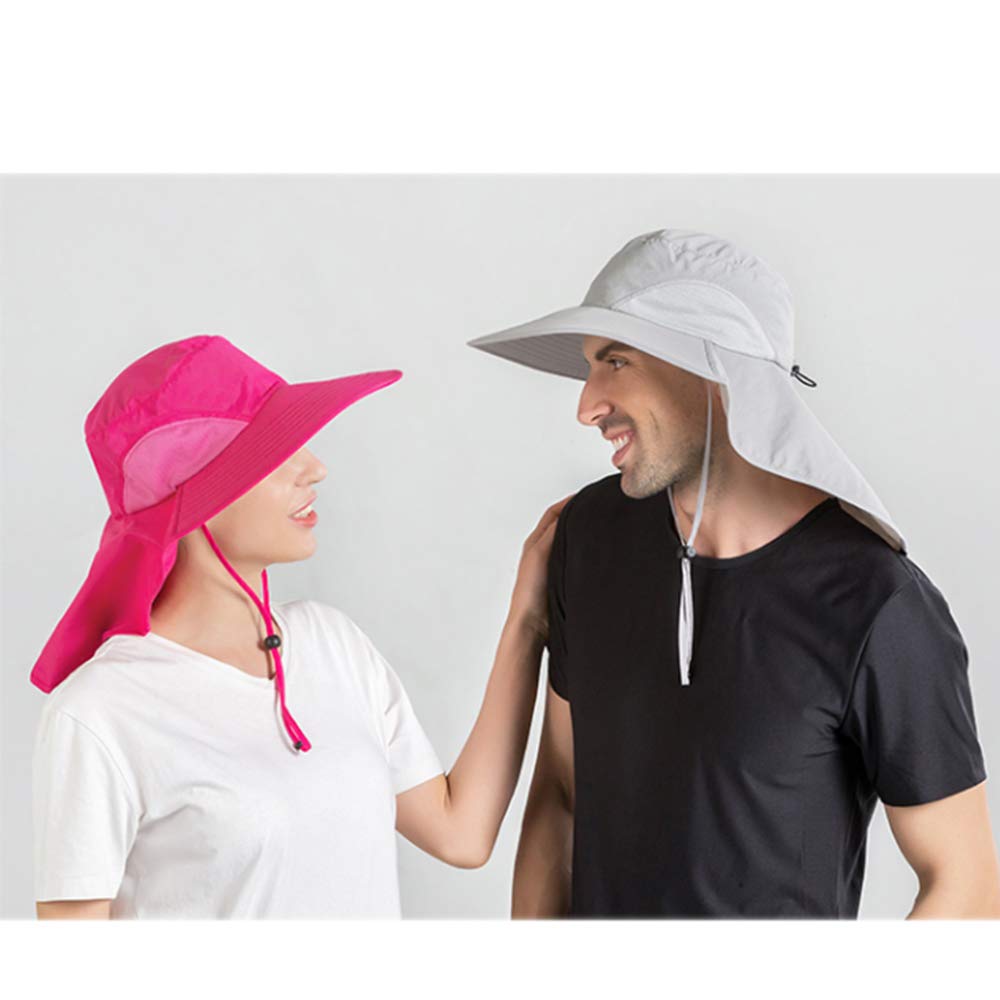 Hat for Pollen Prevents Pollen from Being Blown and Protects Against UV Hat with Removable Chin Perfect for Cycling and Sun Large Size with Visor