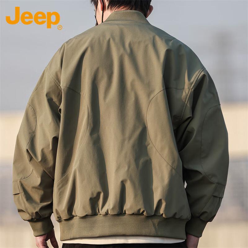 JEEP Men's Casual Fall/Winter Baseball Jacket