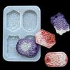 Circle Heart Pentagon Listing Silicone Pendant Molds for Home Decor Jewelry Tool