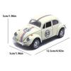1:32 Vintage Die-Cast Racing Car Toy,High-Quality Metal Alloy, Manual Pull-Back, Suitable for Ages 3+,Collectible Classical Car