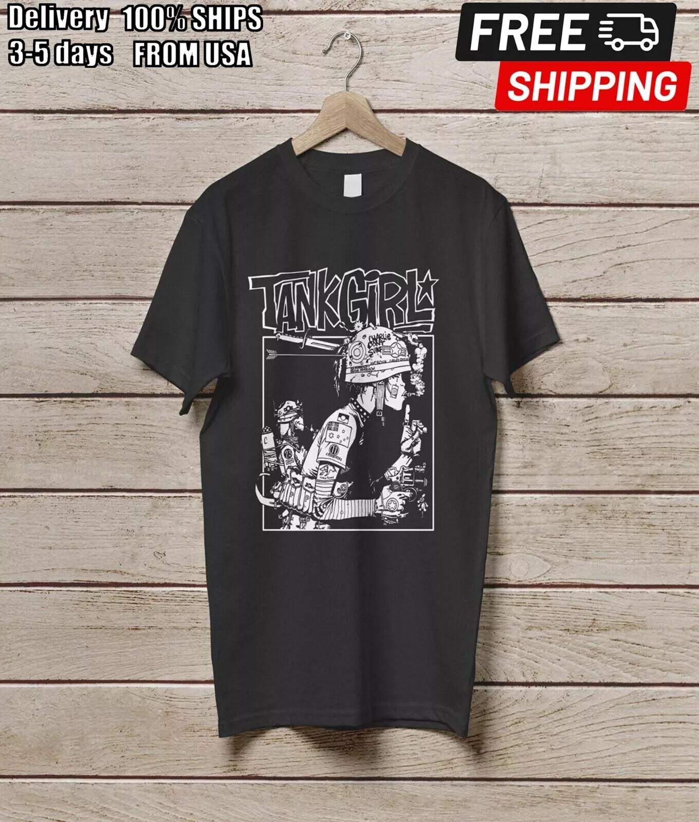 Tank Girl Tee Retro T Shirt Vintage Tee Retro Cool Vintage Unisex T-Shirt Gi S