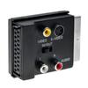 20pinový konektor SCART na 3 RCA S-Video Audio Video Adaptér Konektor kabelu Zapojte SCART do 3RCA konektoru S Video AV TV konvertor