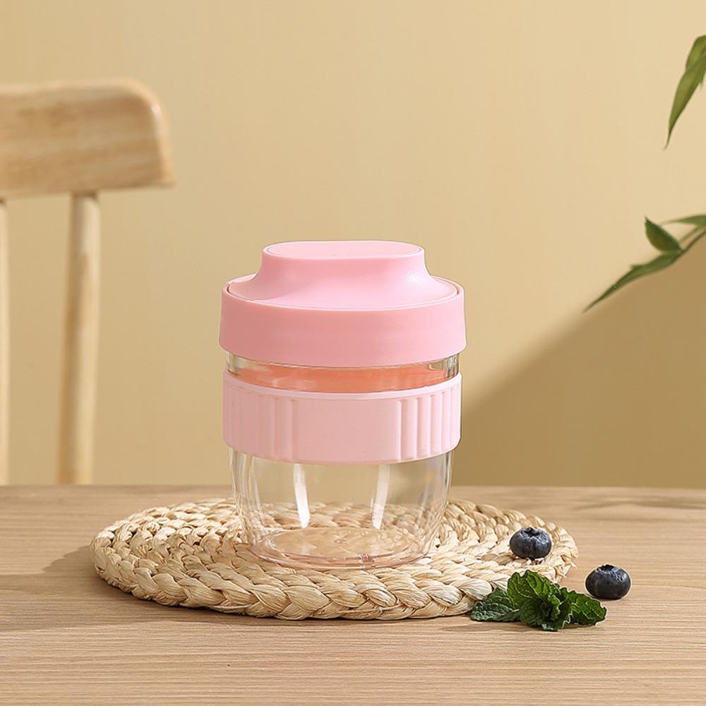 Plastic Yogurt Salad Cup Transparent Lunch Box Multifunctional Oatmeal Cereal Cup  Fitness