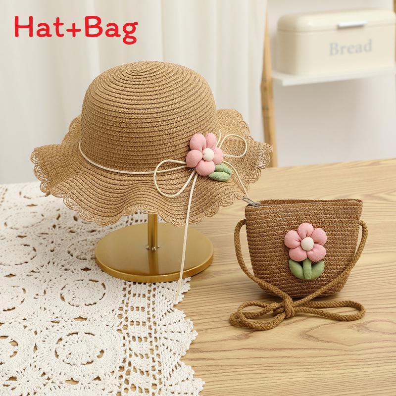 

Princess Girl Sun Hat With Wide Brim Summer Uv Protection For Toddler Kids хакі