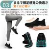 [NEARDREAM] [Slip-on sneakers you can wear while standing] Easy-to-wear shoes for men, black, for standing work, comfortable for walking, mesh, lightw