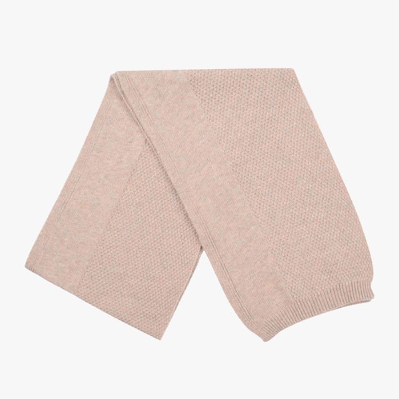 Saint Luxure Knitted Muffler Pink