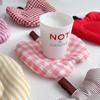 Heat Resistant Cup Coaster Fabric Material Coffee Hot Pad Handmade Drink Cup Mat  Desktop Display