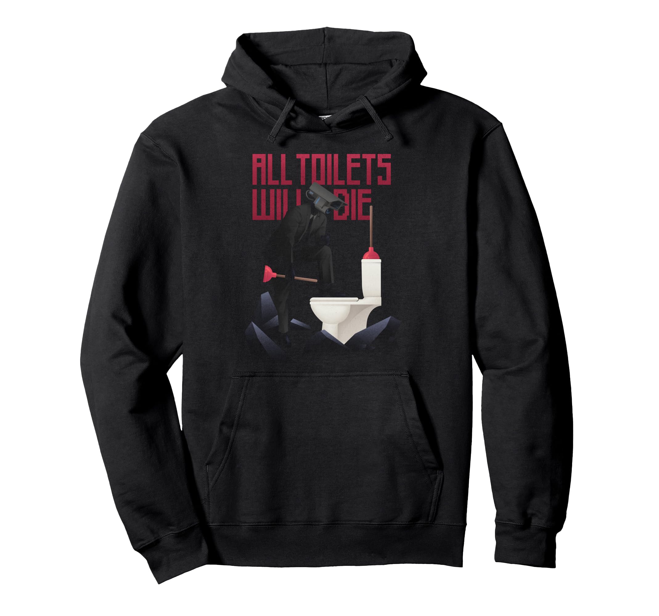 

Skibidi Toilet Plunge Man All Toilets Hoodie