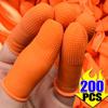 Disposable Finger Cot Latex Rubber Non-slip Fingertips Protector Gloves Anti-static Finger Cots Industry Gloves Tools Wholesale