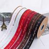 2.5CM Satin Ribbon 30 Yards Ribbon Gift Wrapping Weddings Party Gift Invitation DIY Flower Decorations Woven Ribbon