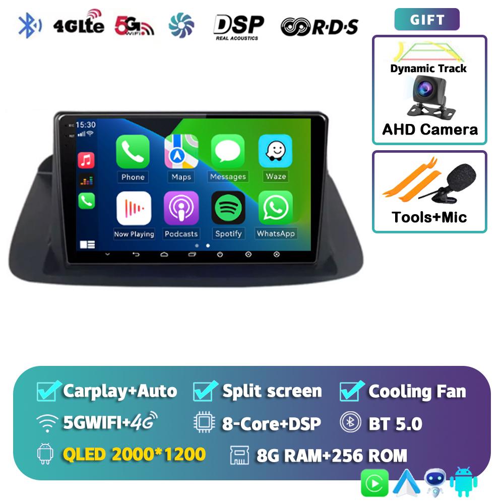 Android 14 Carplay Car Radio For Honda Accord 8 Spirior 2008-2013 GPS Multimedia Video Player Navigation GPS DSP WIFI+4G Stereo