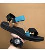 Man Arch Support Yoga Mat Insole Gladiator Open Beach Slippers Antiskid Durable Flat Men Shoe Summer Outdoor Wadable Sandals