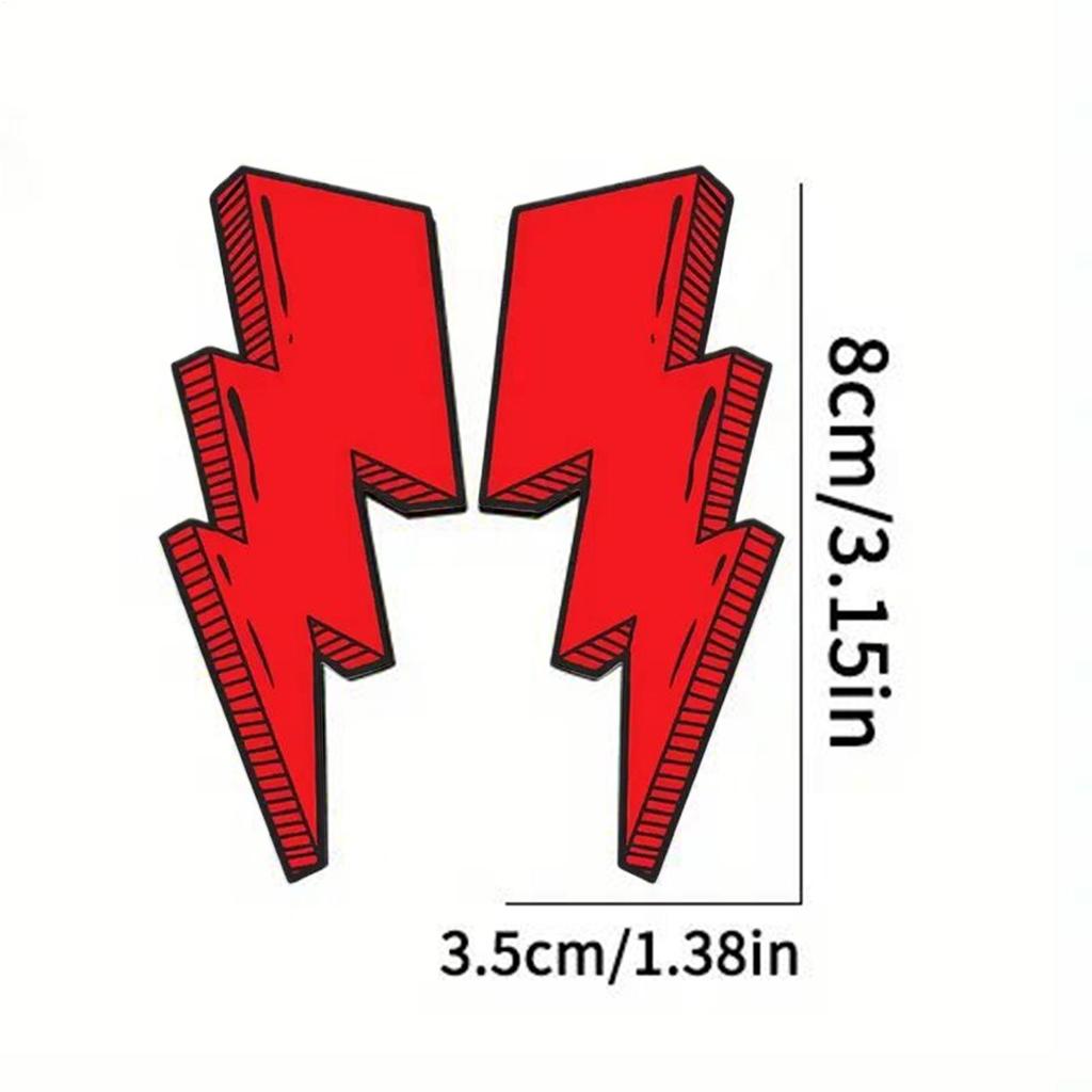 Motorcycle Decals 5-Piece Waterproof Motocross Cool Stickers Funny Decoration Decals For Adults Kids Teens Car Laptop Helmet