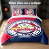 St. Louis Cardinals Design Bed Bedding Set 1 Duvet Cover + 2 Pillowcases Soft Breathable Household Bed Linens