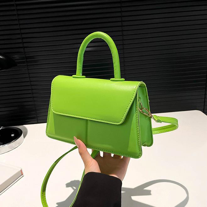 2025 new summer fashion simple trend personality foreign casual portable shoulder crossbody small square bag woman