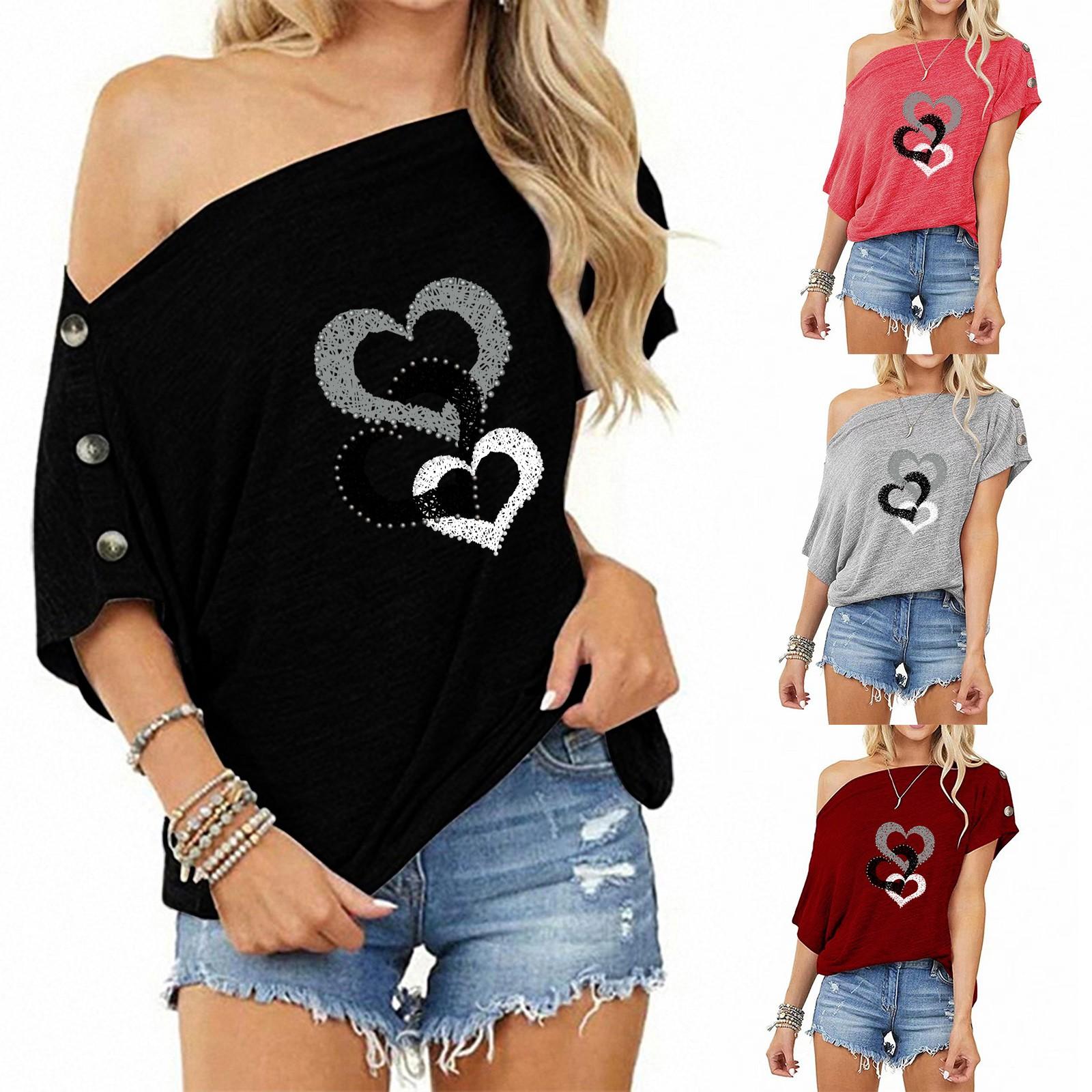 

Женские однотонные топы с короткими рукавами и блузкой с боковой сборкой, футболка