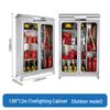 WEZHO Outdoor 304 Stainless Steel Emergency Fire Cabinet