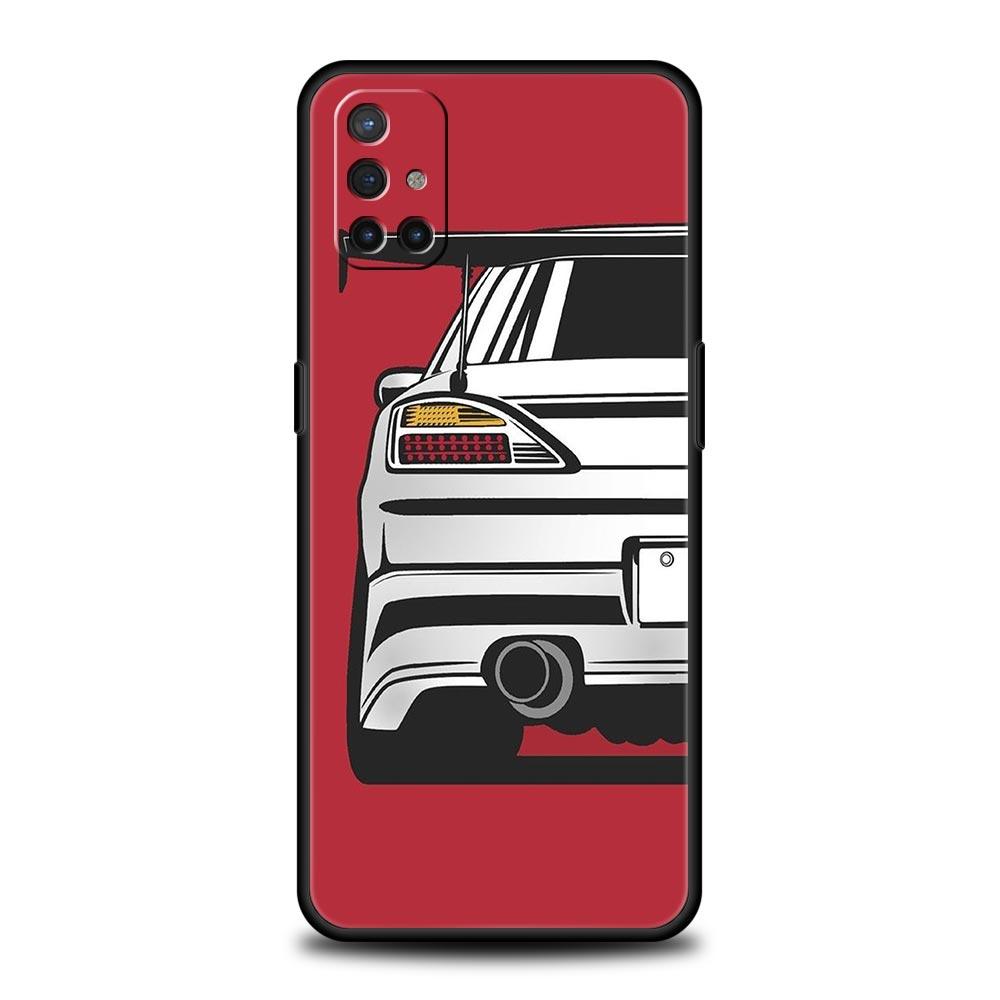 Japan JDM Sports Car Phone Case For OnePlus 10 9 Pro 9T 10R 9R 9RT 8T 8 7 6T 7T Nord 2T CE 2 5G N200 N10 N100 Silicone Cover