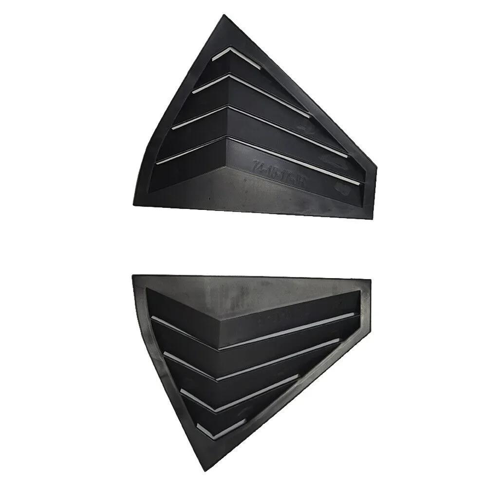For Skoda Fabia 2015 2016 2017 2018 2019 2020 Rear Window Louver Shutter Cover Side Vent Trim Windshield Cover Accessories