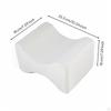 PressureRelieving Leg and Knee Pillow | posturecorrecting, Memory Foam Pillow, for Sleeping Gray