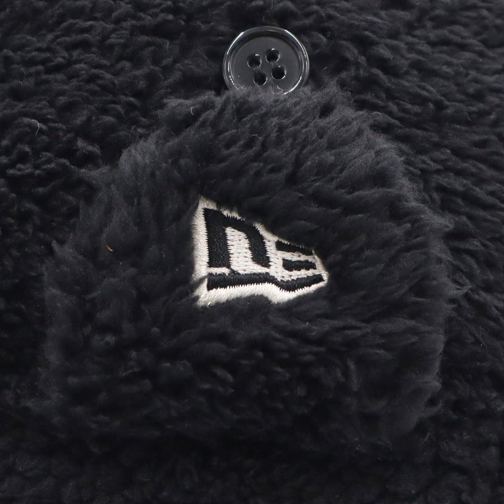 New Era Kids Trapper Mink Fleece, Solid Black, Size S/M, OD KIDS TRAP MINK FLEECE BLK