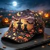 D Hot Sale Halloween Garden Morning Wear Baseball Cap Digital Printing Festival Celebration Pumpkin Cap