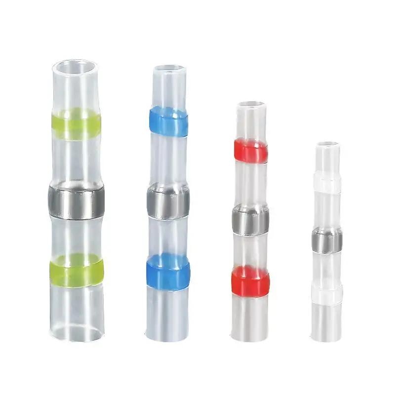 100Pcs Waterproof Heat Shrink Tube With Solder Insulation Wire Terminal Connector Heat Shrink Welding Ring Terminal