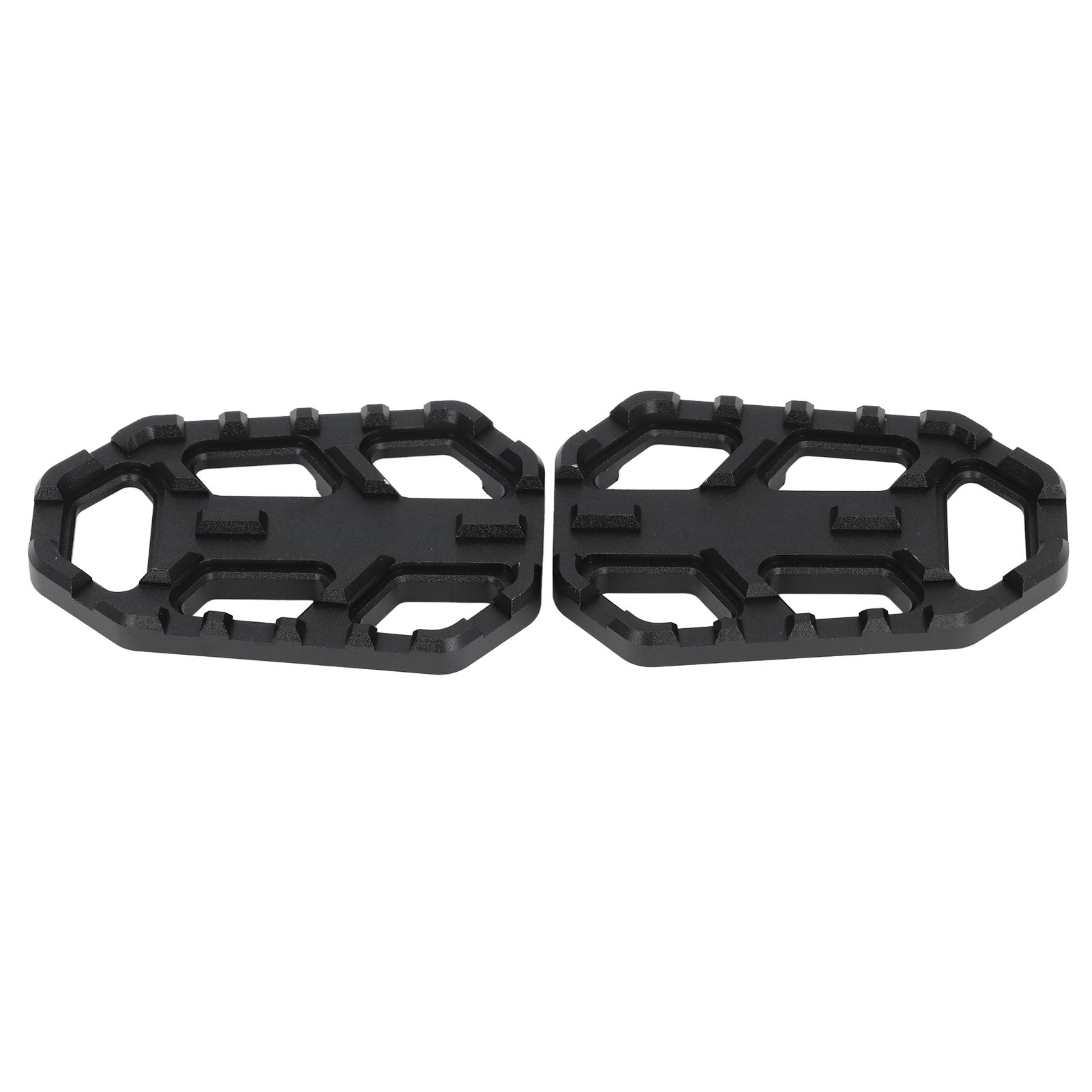 

1 Pair Motorcycle Foot Pegs Anti Slip CNC Aluminum Alloy Motorbike Footrest for Versys X300 650 1000 Black чёрный