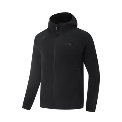 Li Ning Loose Fit Hooded Logo Jacket Men Jackets AWDVC43-6
