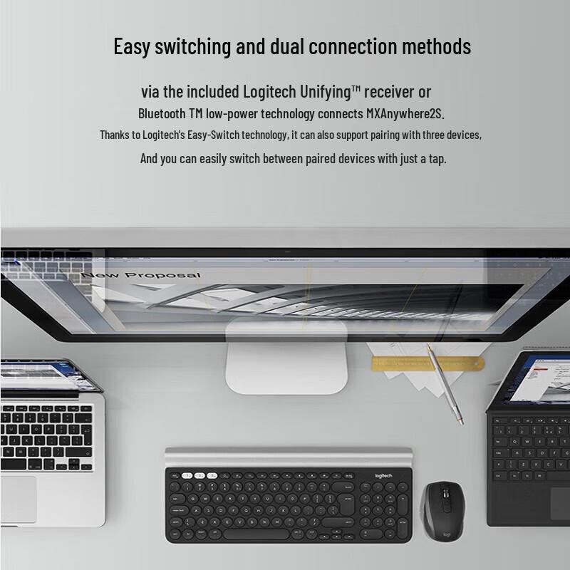 Logitech MX Anywhere 2S Kabellose Maus