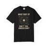 Funny Astronomy T-Shirt - Solar System Diagram, Comfort Colors Tee