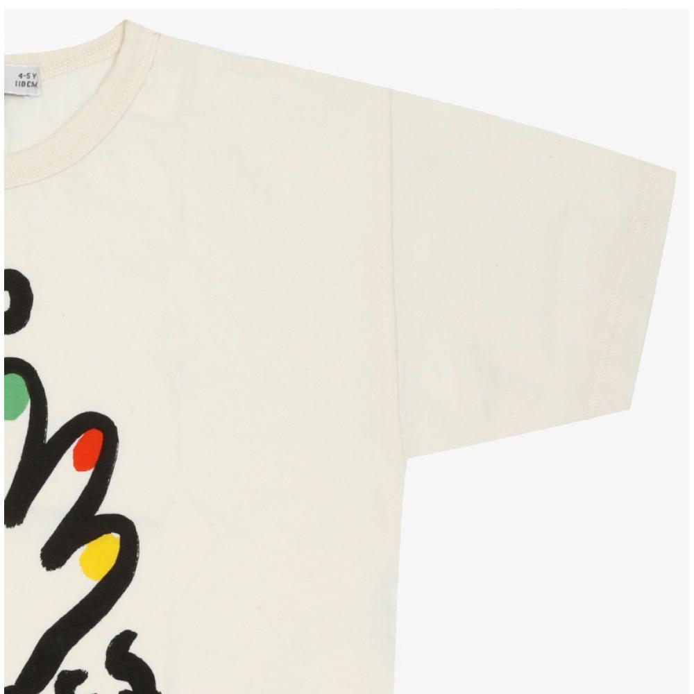 Bobo Shoes High Five Kids Short Sleeve Tee B225ac004