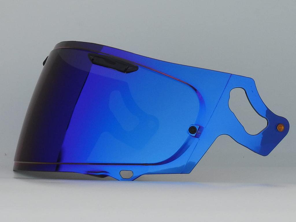 RXP VAS-V MV Compatible Blue/Dark Smoke Mirror Shield External Product Arai Alai VAS-V MV