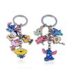 Stitch Anime Keychain Metal Pendant Cartoon Character Gift For Collectors