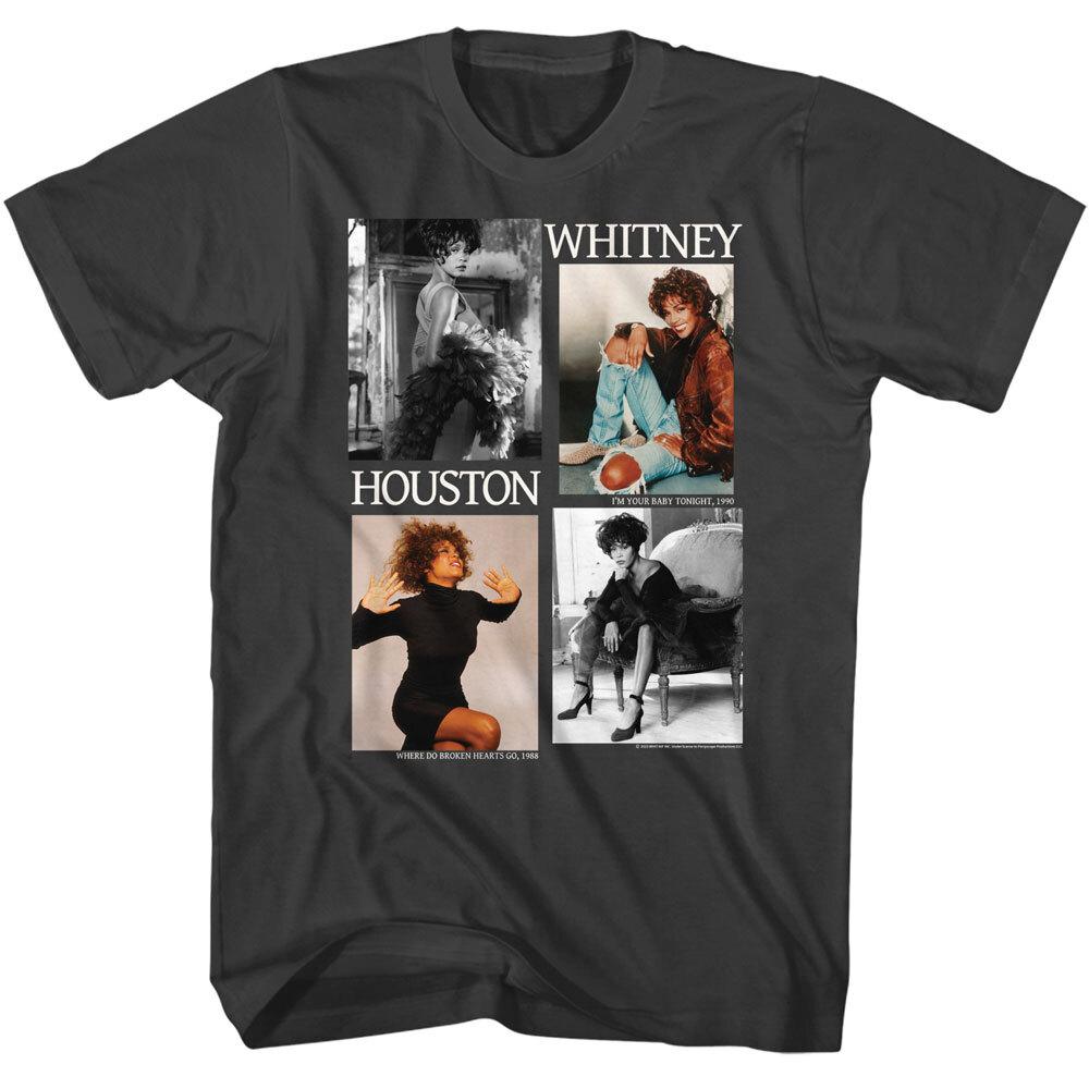 Whitney Houston Where Do Broken Hearts Go Men s T Shirt R & B Pop Music Merch XXXL